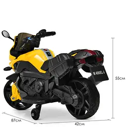 Дитячий електромобіль-мотоцикл Bambi Racer M 4080EL-6 до 20 кг - мініатюра 2