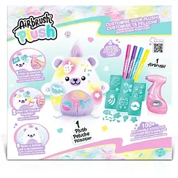 Набір для творчості Canal Toys Airbrush Plush Kawaii Ведмежа (AIR067) - мініатюра 2
