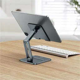 Підставка для планшета Baseus Desktop Biaxial Foldable Metal Stand Gray [LUSZ000113] - мініатюра 9