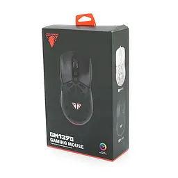 Миша провідна JEDEL GM1390, 7 кнопок, 1000/2400/3200/4800/6400/7200DPI, кабель 1,5 м. RGB підсвічування. Змінна панель. Black. Box - мініатюра 2