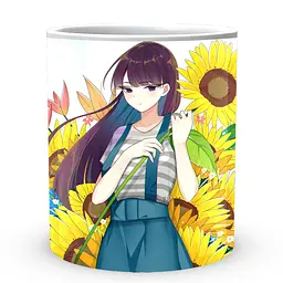 Кухоль GeekLand Komi Can't Communicate  У Комі-сан проблеми зі спілкуванням Комі KC 02.03 330 мл білий - мініатюра 2