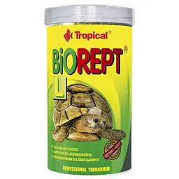Сухий корм для сухопутних черепах Tropical в паличках Biorept L 500 мл - мініатюра 2