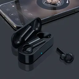 Навушники Stereo Bluetooth Headset Gelius Ultra Capsule GU-TWS-003 Black - мініатюра 3