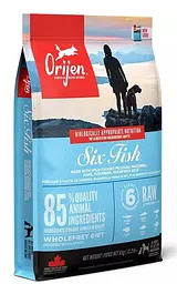 Сухий корм Orijen 6 Fish Dog для собак усіх порід з рибою 6 кг (o18360)