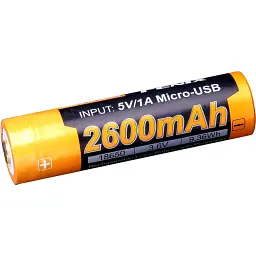 Акумуляторна батарея Fenix ARB-L18-2600U 18650 2600 mAh