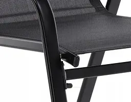 Крісло садове Garden Line Majorka Black - мініатюра 3