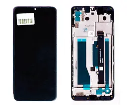 Дисплей ZTE Blade A71 чорний + рамка