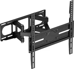 Кронштейн для ТВ AGN AGN70-442P з поворотом/два коліна/32"-70"/40 кг/max.VESA 400x400/Чорний