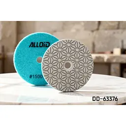 Круг алмазний Alloid Building Tools Star шліфувальний на липучці 100 мм зерно 1500 (DD-63376) - мініатюра 8