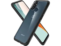 Чохол Spigen Oneplus Nord N100 Ultra Hybrid Matte Black (ACS02603) - мініатюра 5