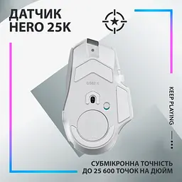 Мишка Logitech G502 X Plus Wireless White (910-006171) - мініатюра 4