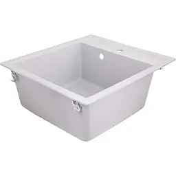 Кухонна мийка Lidz 460х515/200 GRA-09 сіра (LIDZGRA09460515200) - мініатюра 2
