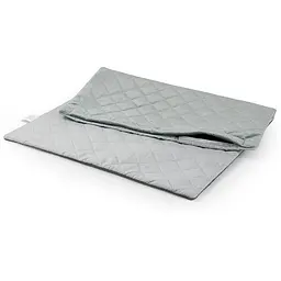 Чохол на подушку Руно 50х70 велюровий (382.55_Dark Grey ромб) - мініатюра 2