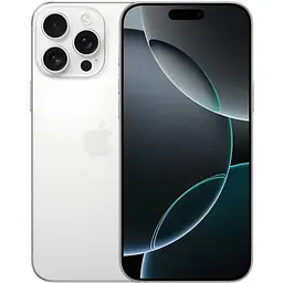 Смартфон Apple iPhone 16 Pro Max  1 TB White Titanium (Grade A) Seller Refurbished