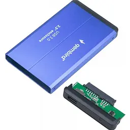 Зовнішня кишеня Gembird 2.5` USB 3.0 Blue (EE2-U3S-2-B) [124681] - мініатюра 4
