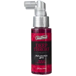 Спрей для мінету Doc Johnson GoodHead DeepThroat Spray - Wild Cherry 59 мл для глибокого мінету