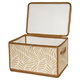Короб складаний Handy Home Nature на блискавці 40x30x25 см бежевий (ESH22L) - мініатюра 5