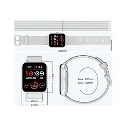 Смарт-годинник Blackview R50 Grey (6931548317531) - мініатюра 3