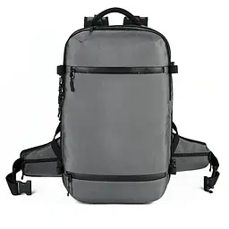 Рюкзак Ozuko 8983L 35л із відділенням для ноутбука до 17" з USB Grey (18554) - мініатюра 3