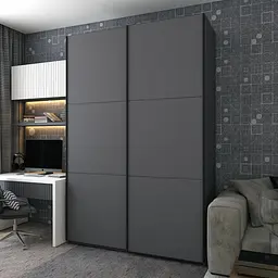 Шафа-купе Doros G-Caiser Графіт Графіт 2 ДСП 160х60х240 (42005085)