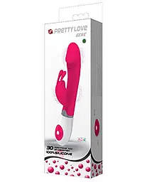 Подвійний вібратор Pretty love Gene для стимуляції клітора та точки G Baile BI-014224 87987 - мініатюра 6