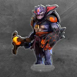 Акрилова колекційна фігурка Dota 2 (Lion, Ліон) - мініатюра 2