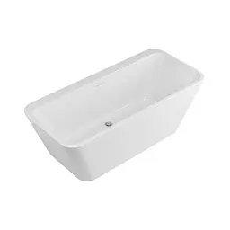 Ванна акрилова Radaway Gloria 160x73, що окремо стоїть з ніжками і сифоном (WA1-54-160x073) - мініатюра 2