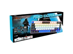 Клавіатура Media-Tech Red Core MX60 White (MT1259) - мініатюра 11
