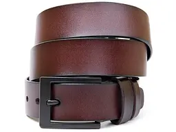 Чоловік шкіряний ремінь Vintage 115х3,5 см acs0016957 - мініатюра 1