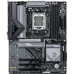Материнська плата Gigabyte AM5 B850 EAGLE WIFI6E, B850, 4xDDR5, Int.Video (CPU), 4xSATA3, 3xM.2, 1xPCI-E 5.0 x16, 3xPCI-E 3.0 x16, Realtek 7.1, Realtek GbE, WiFi 6E, Bluetooth 5.3, 8xUSB 3.2 / 8xUSB 2.0, HDMI/DP, ATX