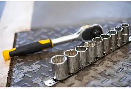 Тріскачка з головками Stanley квадрат 1/2 " 72 зубці крок 5* + 9 торцевих головок (STMT82671-0) - мініатюра 8