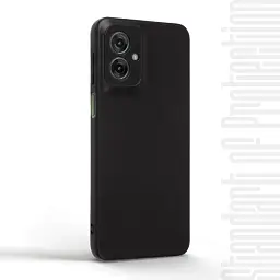 Чехол ArmorStandart Matte Slim Fit для Motorola G55 5G Camera cover Black - миниатюра 2