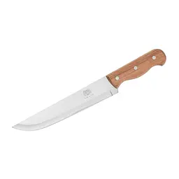 Ніж кухонний товстий з дерев'яною ручкою 33 см, Kitchen Master 87141