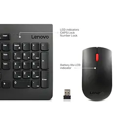 Комплект Lenovo Essential Wireless Combo Gen2 Black (4X31N50709) - мініатюра 2