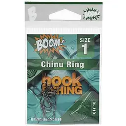 Гачок для мирної риби BOOM Chinu Ring №1 (10 шт/уп) (BN)