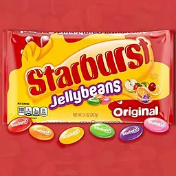 Драже Starburst Original Jelly Beans Chewy Candy 396g - мініатюра 2