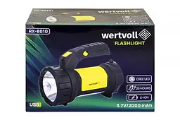 Ліхтар ручний кемпінговий акумуляторний Wertvoll 2LED (1COB) x 3Вт Li-ion - мініатюра 8
