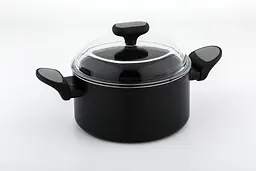 Каструля з кришкою Nois Salto Silver 830829 3.1 л 20 см чорна