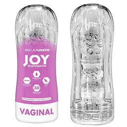Мастурбатор BlueJunker Joy Masturbator Vaginal, 16,5 см (прозорий) - мініатюра 2