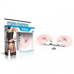 Наручники - Fetish Pleasure Fluffy Hand Cuffs Pink