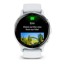 Смарт-годинник Garmin Venu 3 Slate S. Steel Bezel w. Black Case and S. Band (010-02784-00) - мініатюра 3