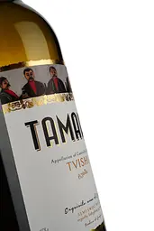 Вино Tamada Tvishi AOC, біле, напівсолодке, 11-14,5%, 0,75 л (201803) - мініатюра 3