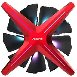 Кулер до корпусу Alseye X12 (Red Push) (AS.04.03.0030)
