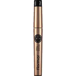 Тушь для ресниц двойного действия Flormar Triple Action Mascara 8 мл черный (8000019545144)