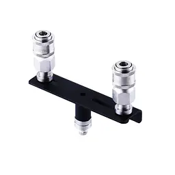 Подвійний коннектор для секс-машин Hismith Quick Connector Adapter with Double Head система KlicLok - мініатюра 7