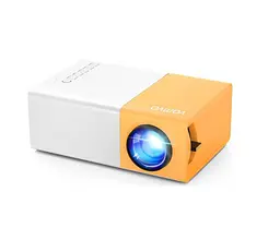 Мультимедійний портативний проектор Vamvo YG300 Pro HD LED 2000 Лм - мініатюра 4