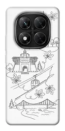 TPU чехол Demsky Kyiv spirit для Xiaomi Redmi Note 14 Pro 5G