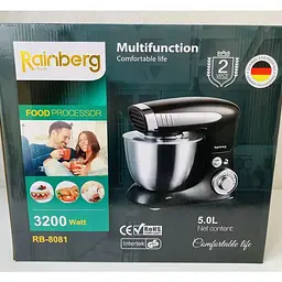 Тістоміс Rainberg 8081 планетарний комбайн 3200Вт - мініатюра 3