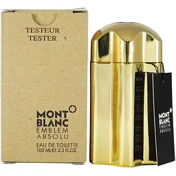 Туалетна вода тестер Mont Blanc Emblem Absolu 100 мл