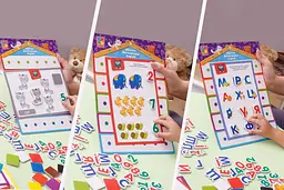 Абетка Математика English Vladi Toys з магнітною дошкою, укр. мова (VT5412-04) - мініатюра 8